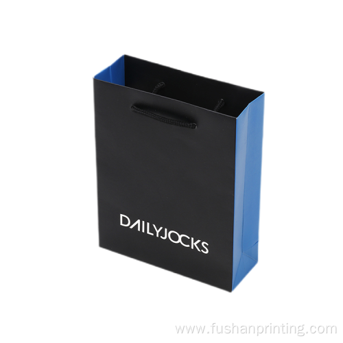handmade custom logo printing packaging bags for clothes